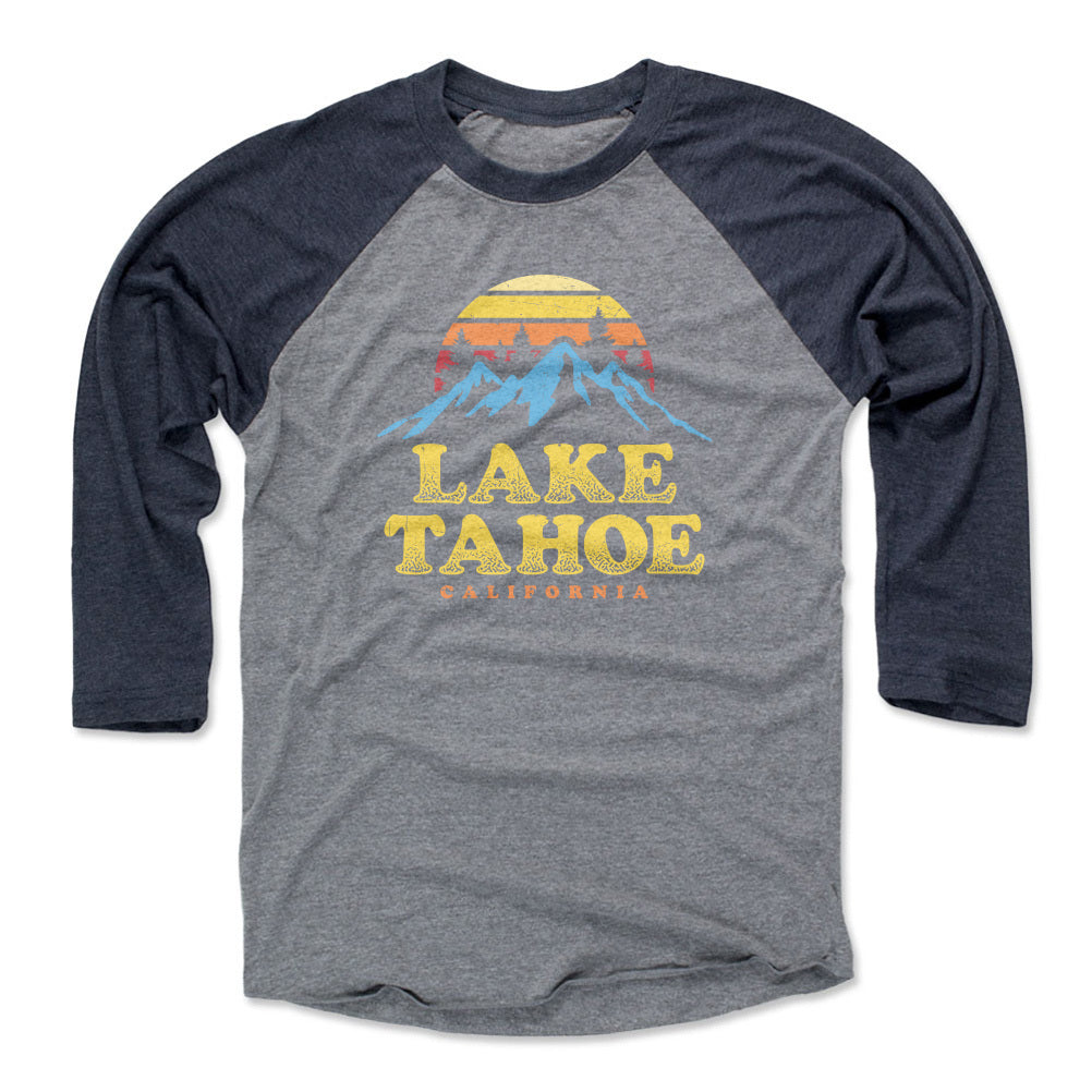 Lake Tahoe Men&#39;s Baseball T-Shirt | 500 LEVEL