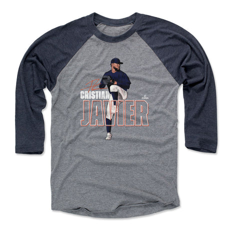 Cristian Javier Men's Baseball T-Shirt | 500 LEVEL