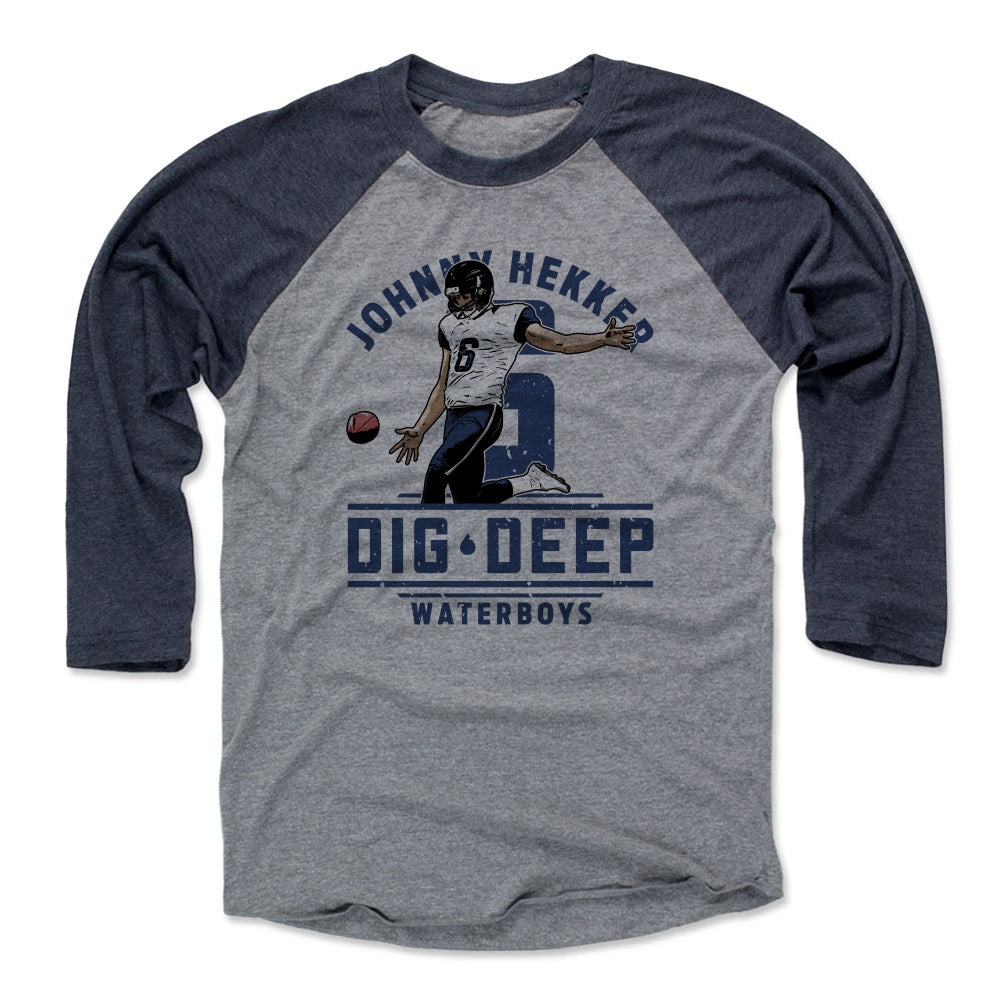 Johnny Hekker Men&#39;s Baseball T-Shirt | 500 LEVEL