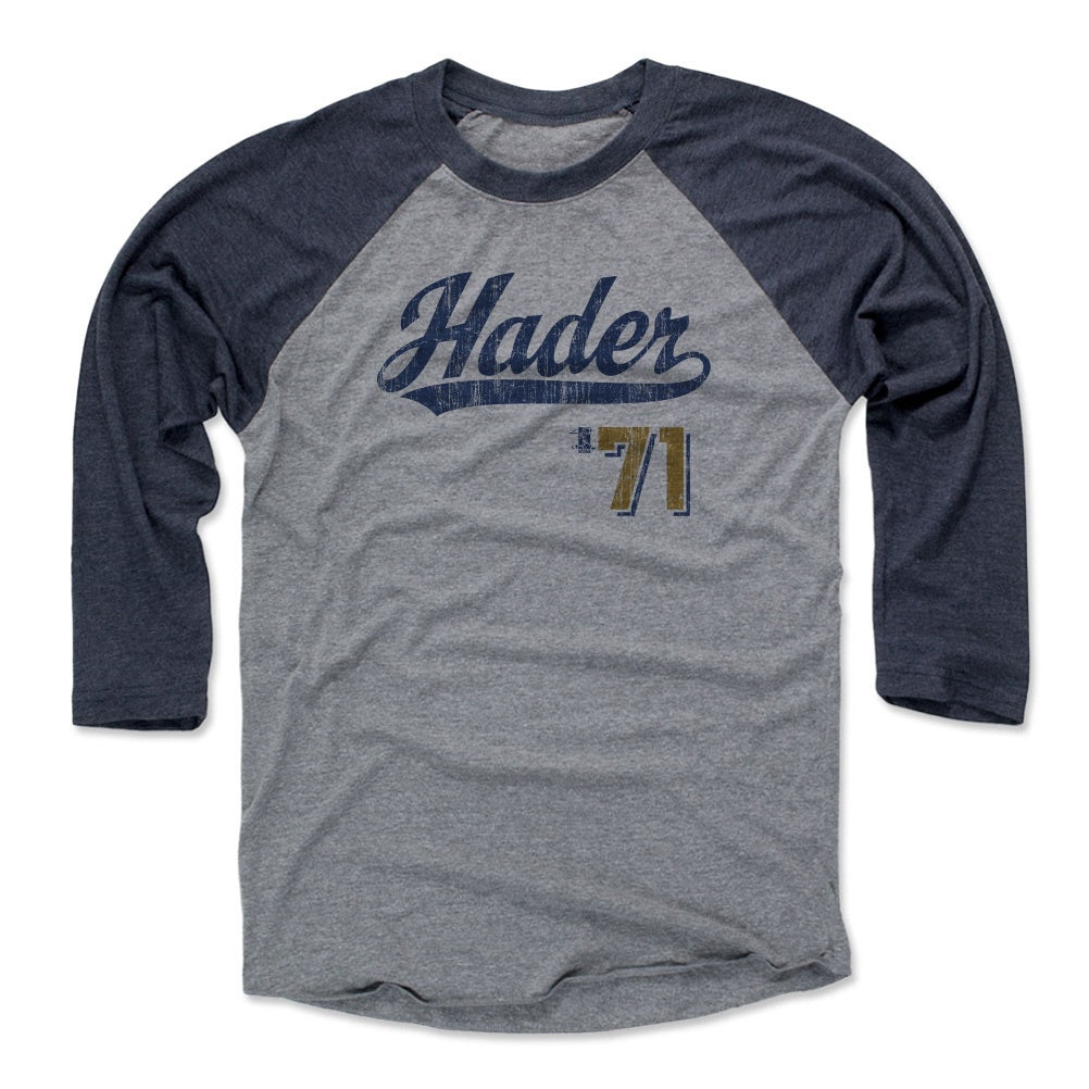 Josh Hader Men&#39;s Baseball T-Shirt | 500 LEVEL