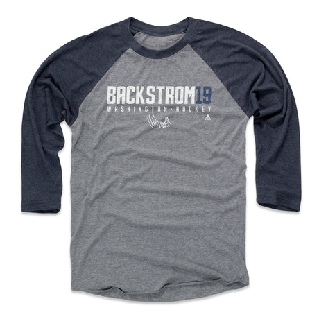 Nicklas Backstrom Men's Baseball T-Shirt | 500 LEVEL