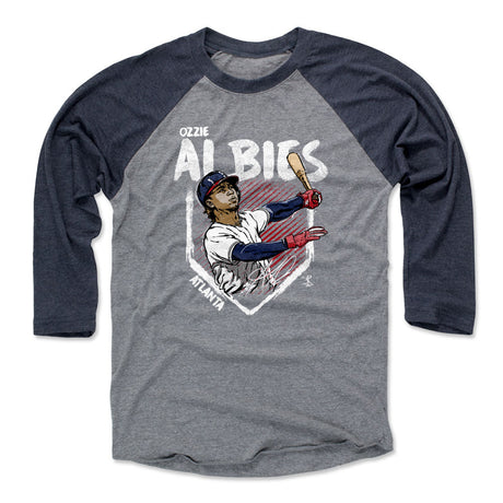 Ozzie Albies Men's Baseball T-Shirt | 500 LEVEL