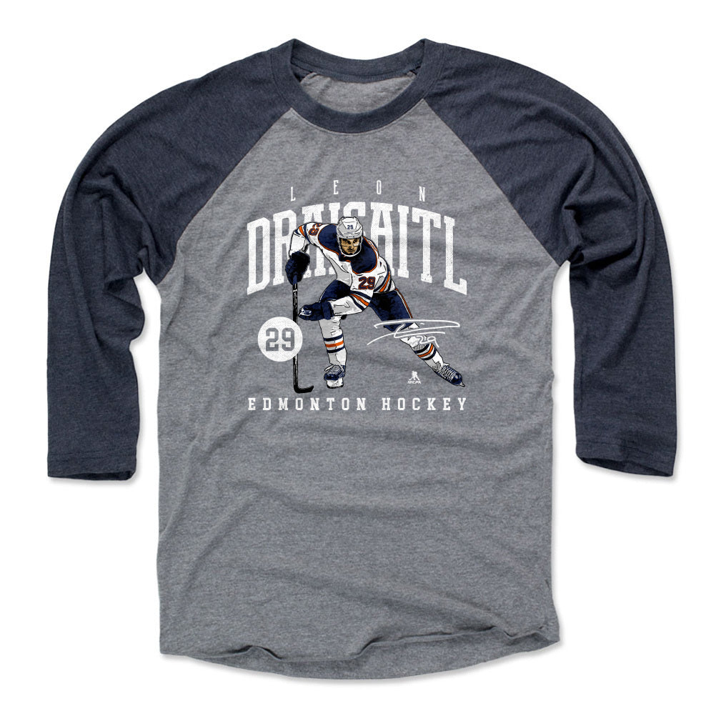 Leon Draisaitl Men&#39;s Baseball T-Shirt | 500 LEVEL