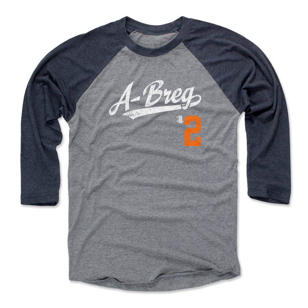 Alex Bregman Men&#39;s Baseball T-Shirt | 500 LEVEL