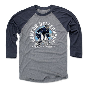Connor Hellebuyck Men's Baseball T-Shirt | 500 LEVEL