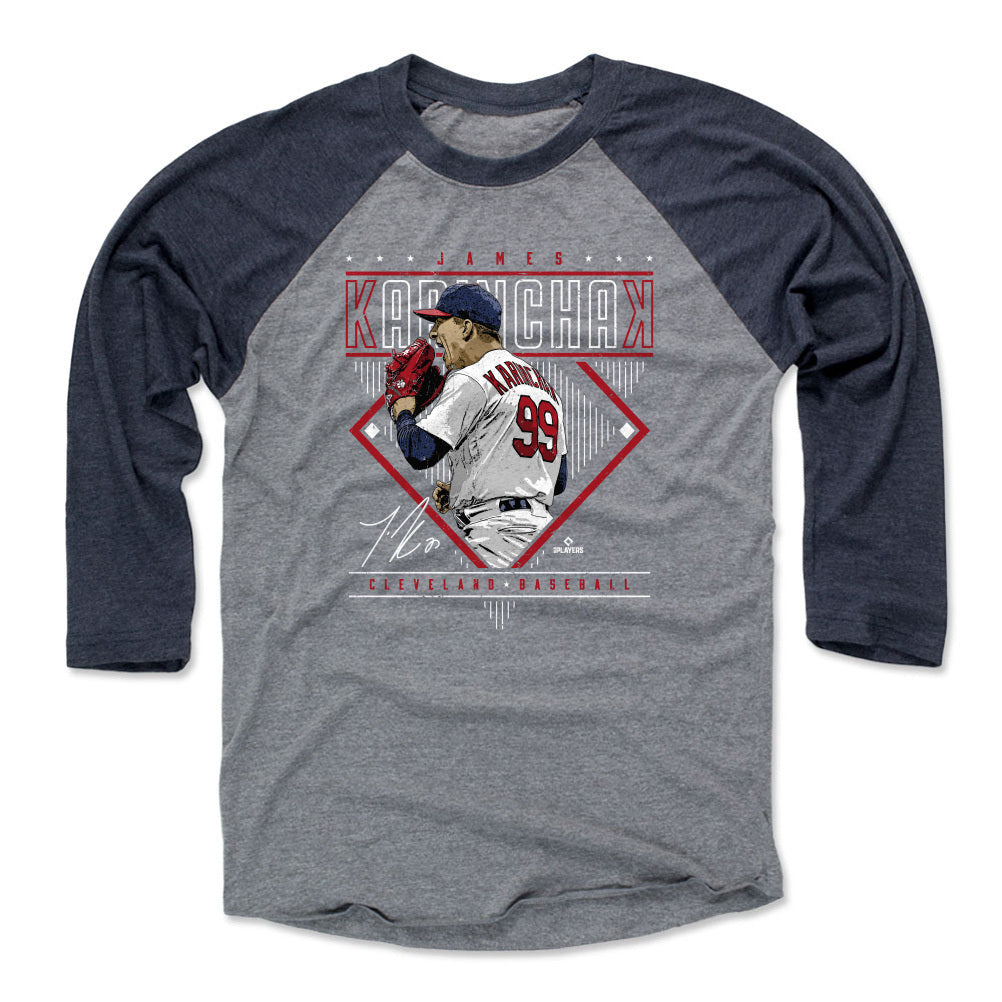 James Karinchak Men&#39;s Baseball T-Shirt | 500 LEVEL