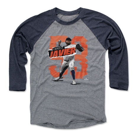 Cristian Javier Men's Baseball T-Shirt | 500 LEVEL