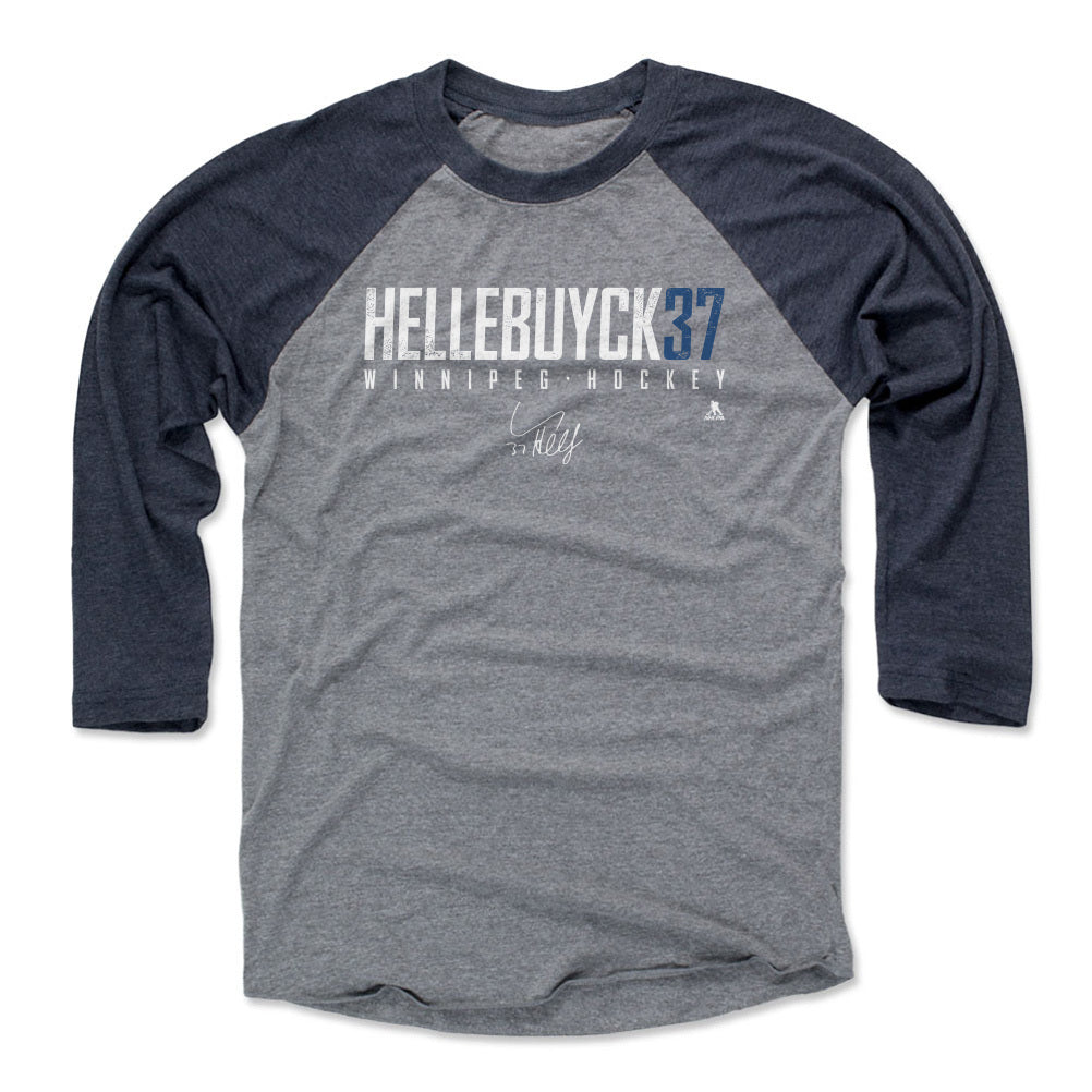 Connor Hellebuyck Men&#39;s Baseball T-Shirt | 500 LEVEL