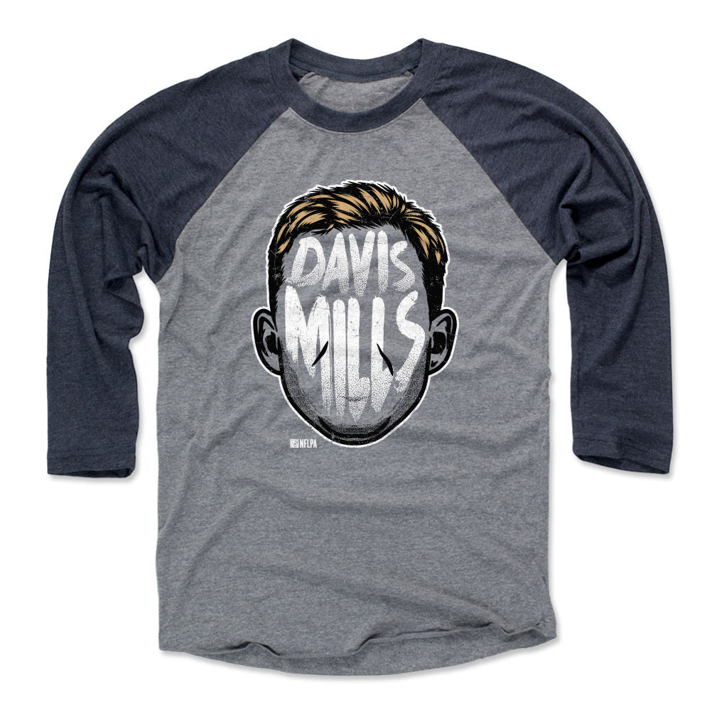 Davis Mills Men&#39;s Baseball T-Shirt | 500 LEVEL