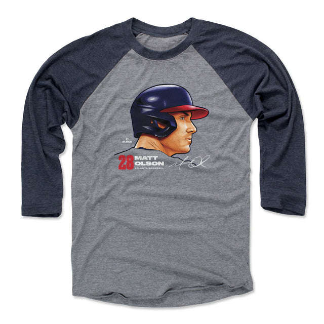Matt Olson Men's Baseball T-Shirt | 500 LEVEL