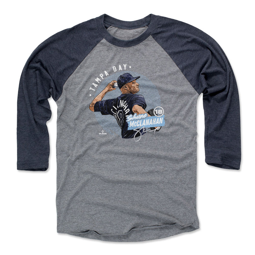 Shane McClanahan Men&#39;s Baseball T-Shirt | 500 LEVEL