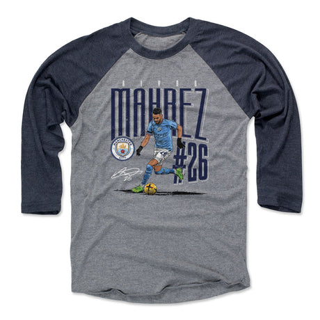 Riyad Mahrez Men's Baseball T-Shirt | 500 LEVEL