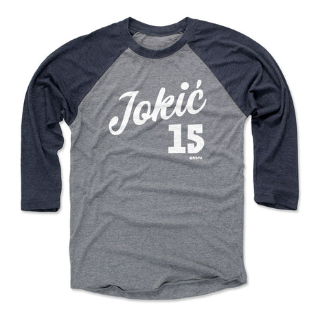 Nikola Jokic Men's Baseball T-Shirt | 500 LEVEL