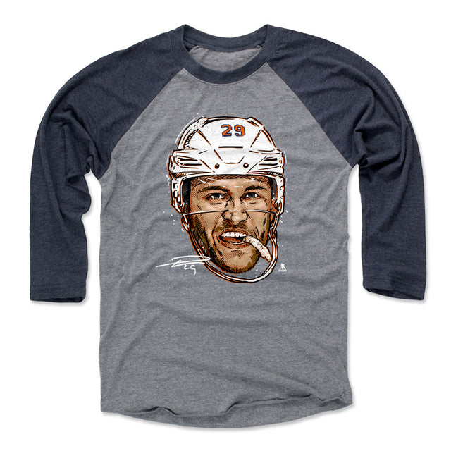 Leon Draisaitl Men's Baseball T-Shirt | 500 LEVEL