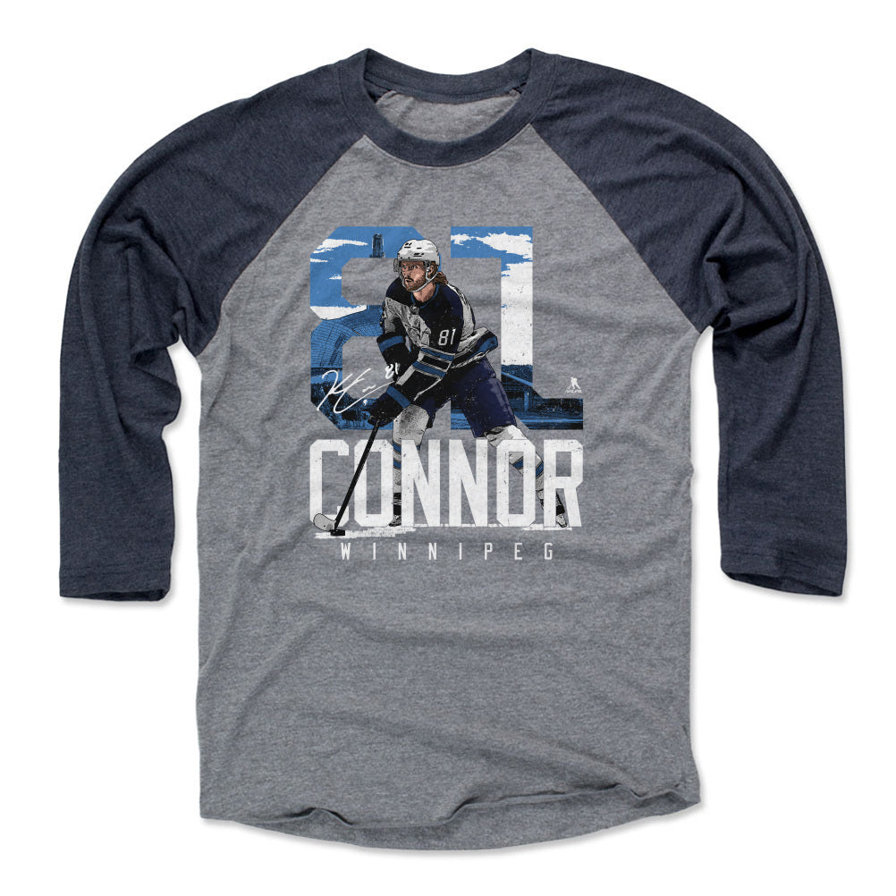 Kyle Connor Men&#39;s Baseball T-Shirt | 500 LEVEL