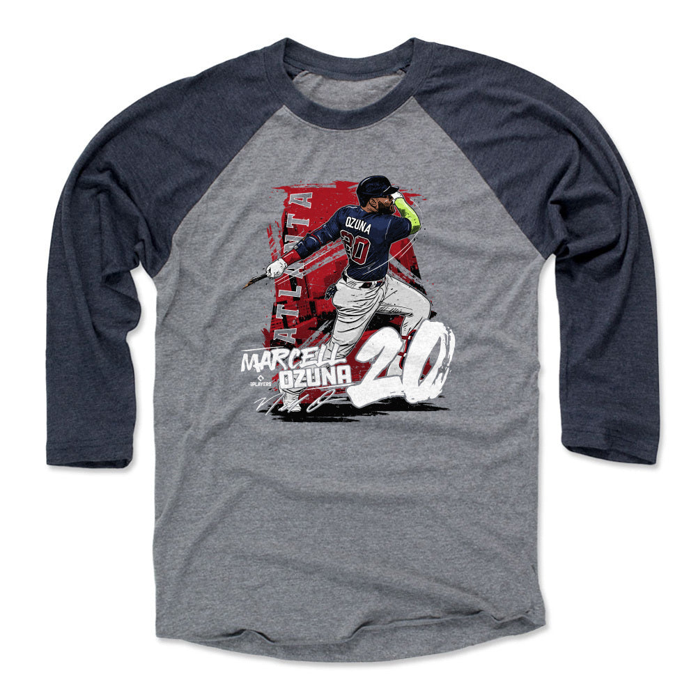 Marcell Ozuna Men&#39;s Baseball T-Shirt | 500 LEVEL