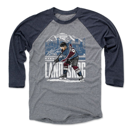 Gabriel Landeskog Men's Baseball T-Shirt | 500 LEVEL