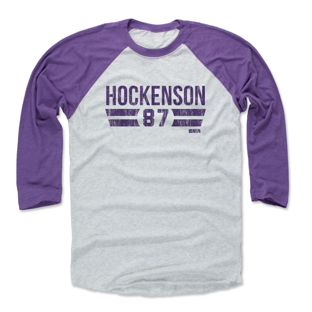 T.J. Hockenson Men&#39;s Baseball T-Shirt | 500 LEVEL