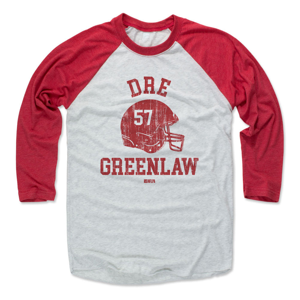 Dre Greenlaw Men&#39;s Baseball T-Shirt | 500 LEVEL