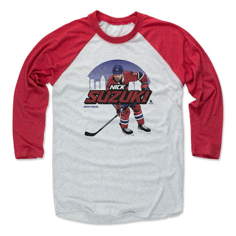 Nick Suzuki Men's Baseball T-Shirt | 500 LEVEL