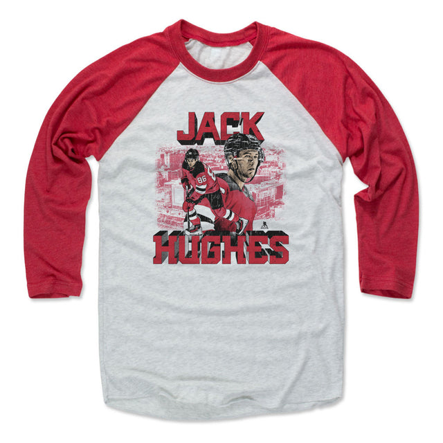 Jack Hughes Men's Baseball T-Shirt | 500 LEVEL