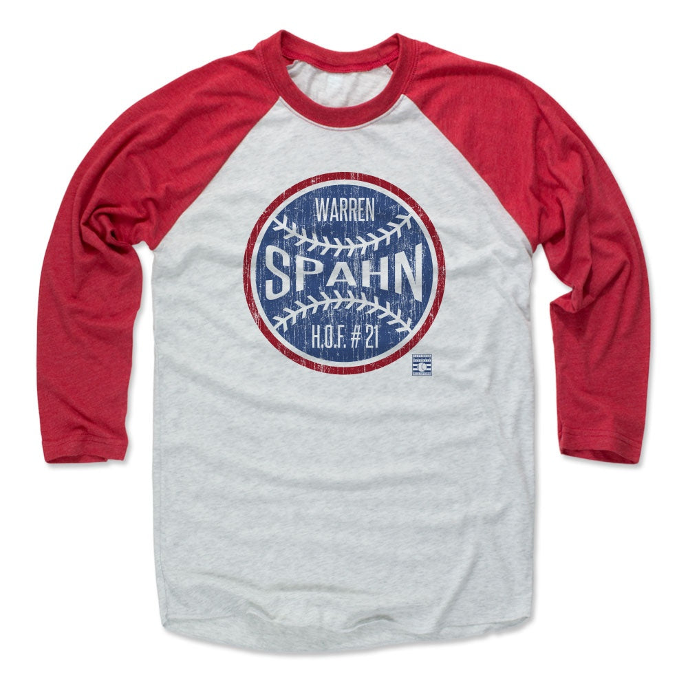 Warren Spahn Men's Baseball T-Shirt | 500 LEVEL