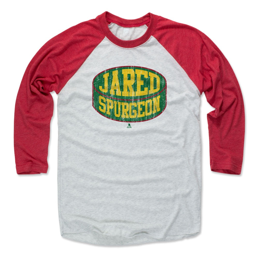 Jared Spurgeon Men's Baseball T-Shirt | 500 LEVEL