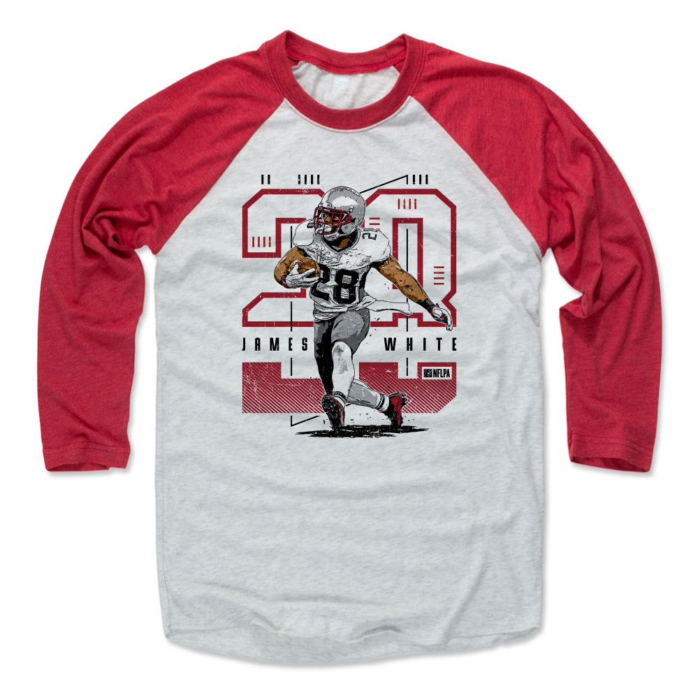 James White Men's Baseball T-Shirt | 500 LEVEL