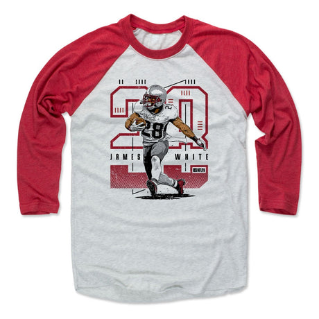 James White Men's Baseball T-Shirt | 500 LEVEL
