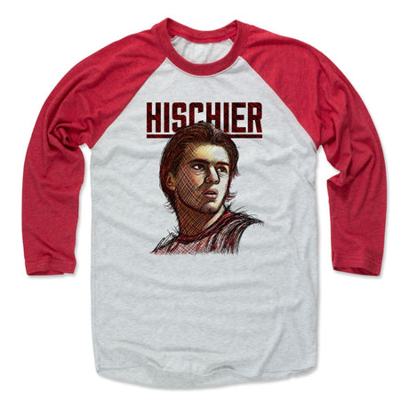 Nico Hischier Men's Baseball T-Shirt | 500 LEVEL