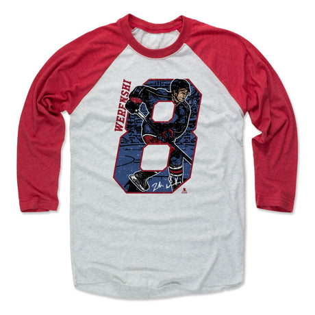Zach Werenski Men's Baseball T-Shirt | 500 LEVEL