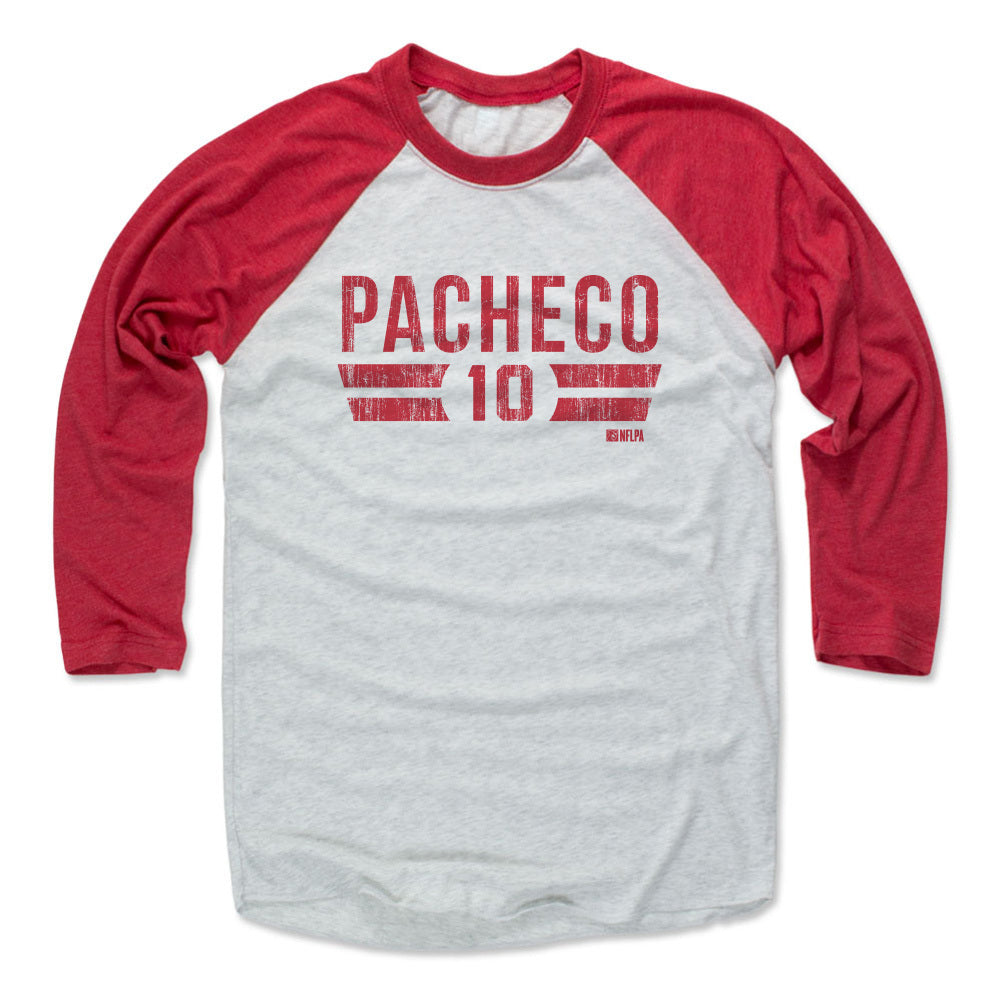 Isiah Pacheco Men&#39;s Baseball T-Shirt | 500 LEVEL