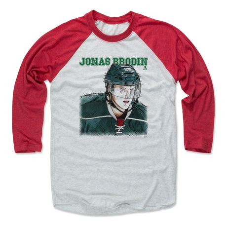 Jonas Brodin Men's Baseball T-Shirt | 500 LEVEL