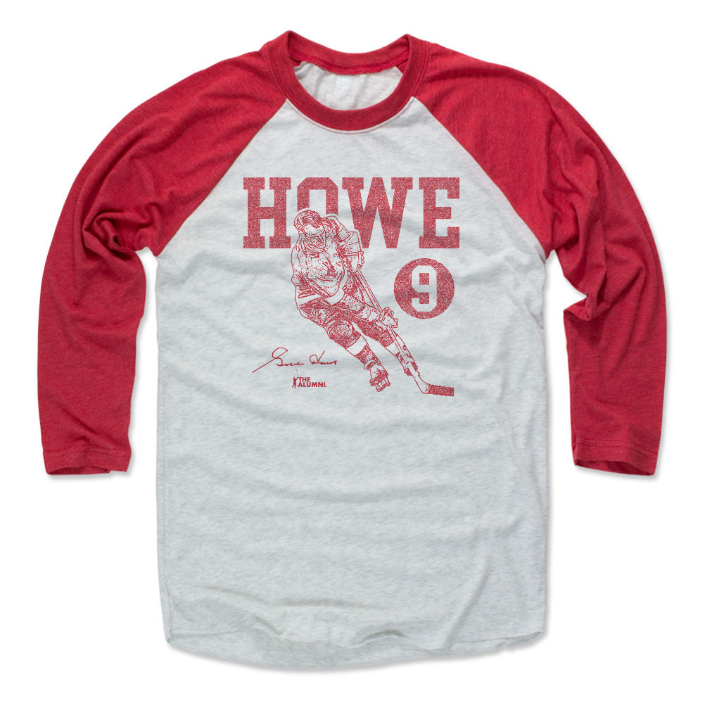 Gordie Howe Men&#39;s Baseball T-Shirt | 500 LEVEL
