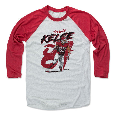 Travis Kelce Men's Baseball T-Shirt | 500 LEVEL