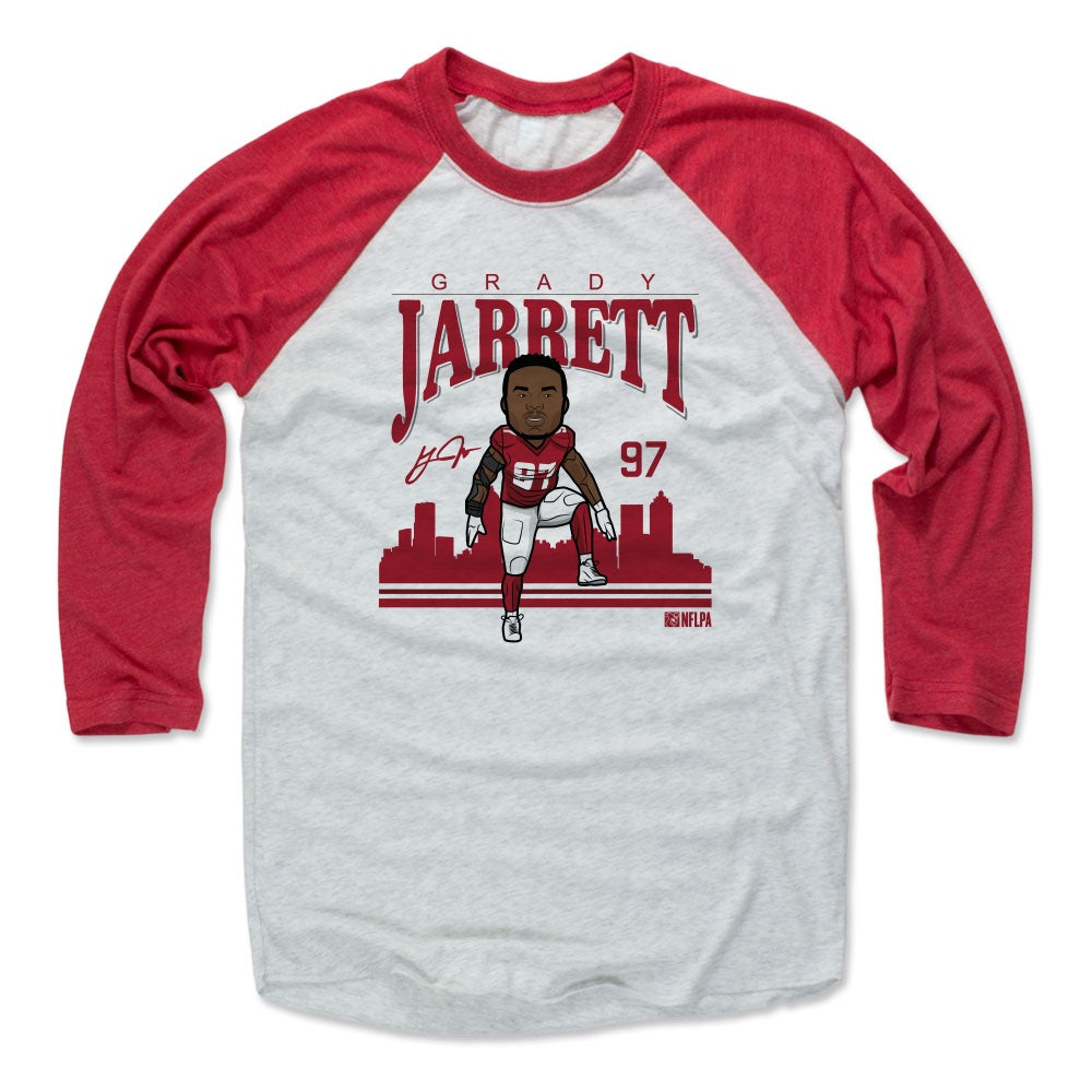 Grady Jarrett Men&#39;s Baseball T-Shirt | 500 LEVEL