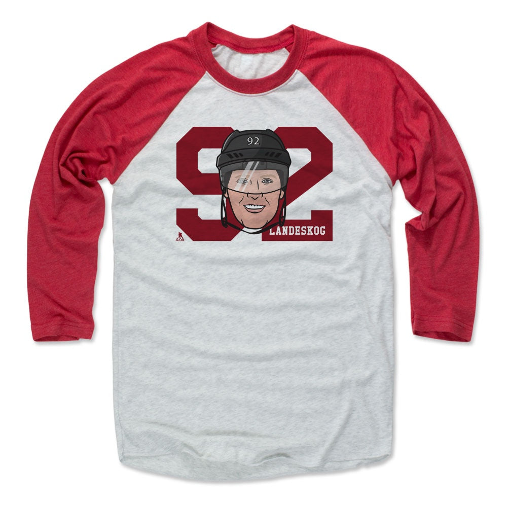 Gabriel Landeskog Men's Baseball T-Shirt | 500 LEVEL