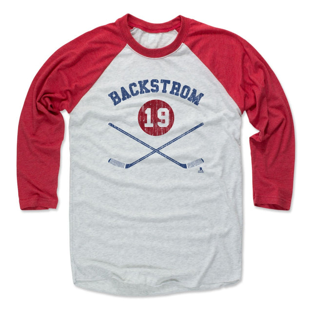 Nicklas Backstrom Men's Baseball T-Shirt | 500 LEVEL