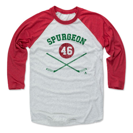 Jared Spurgeon Men's Baseball T-Shirt | 500 LEVEL