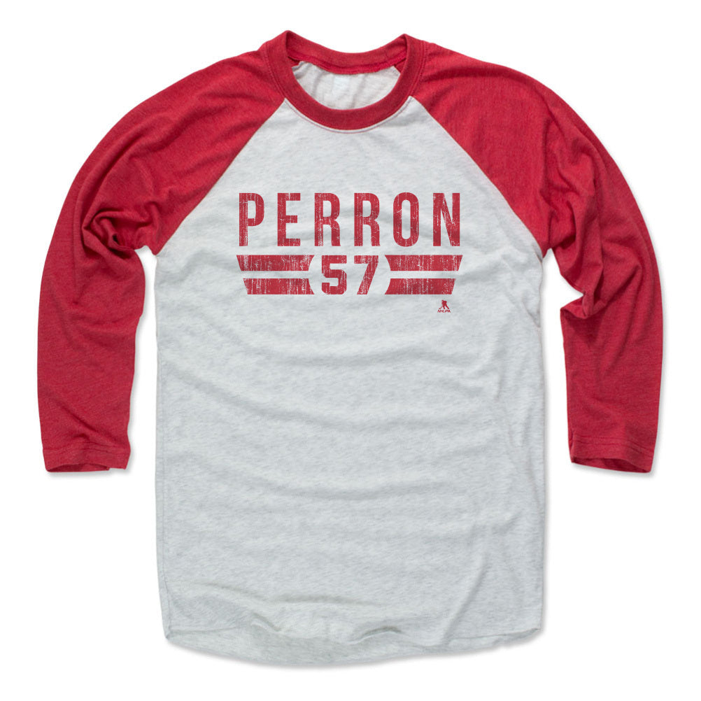 David Perron Men&#39;s Baseball T-Shirt | 500 LEVEL