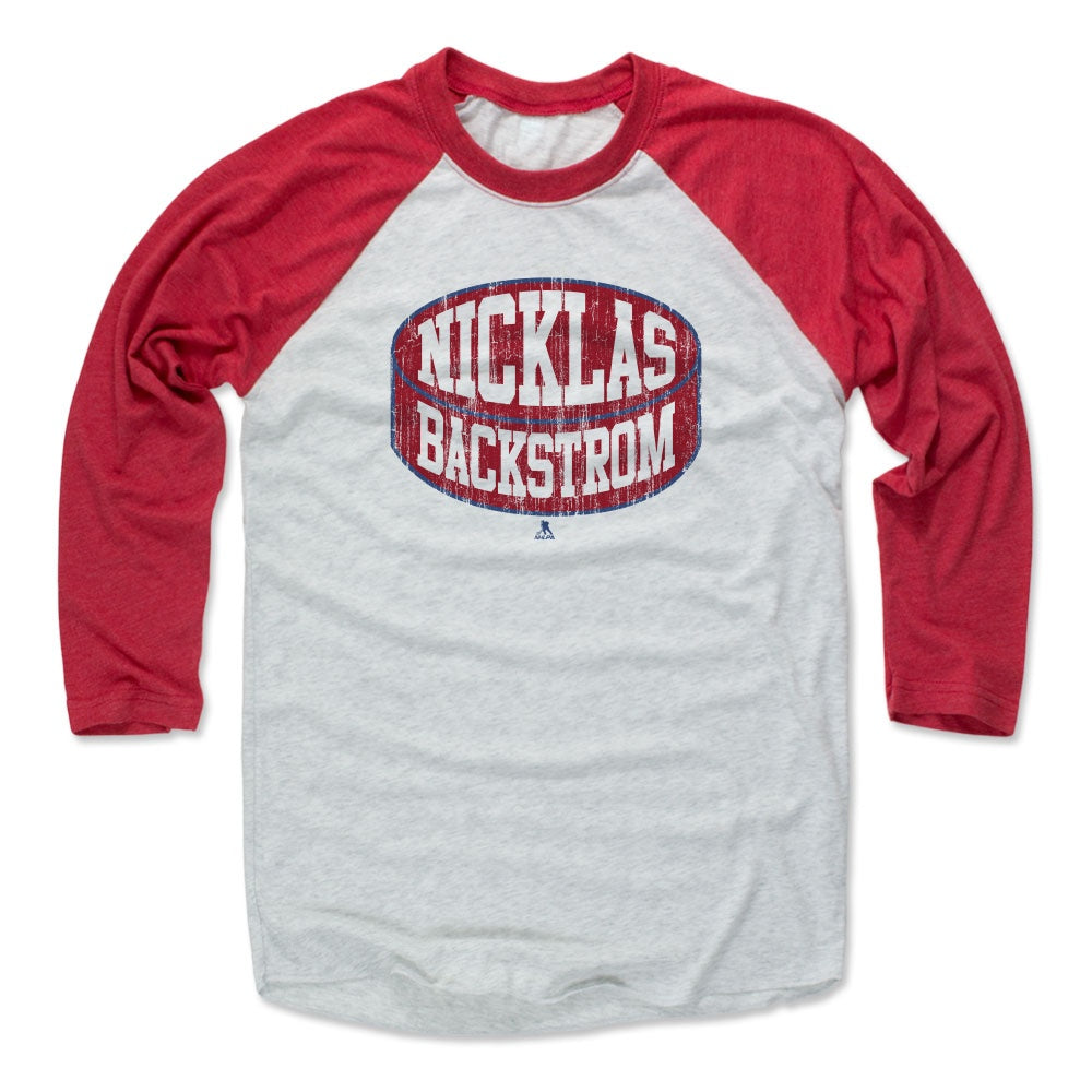 Nicklas Backstrom Men's Baseball T-Shirt | 500 LEVEL