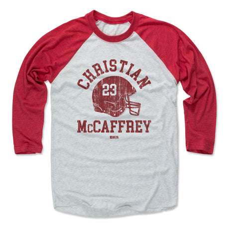 Christian McCaffrey Men's Baseball T-Shirt | 500 LEVEL