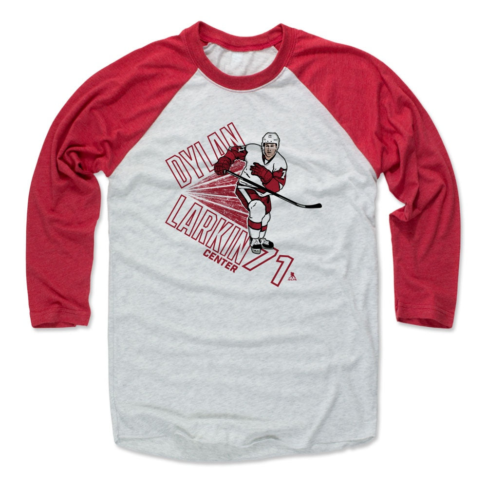 Dylan Larkin Men&#39;s Baseball T-Shirt | 500 LEVEL