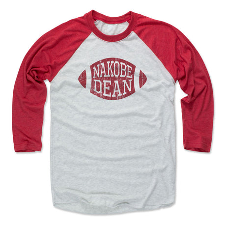 Nakobe Dean Men's Baseball T-Shirt | 500 LEVEL