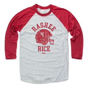 Rashee Rice Men's Baseball T-Shirt | 500 LEVEL