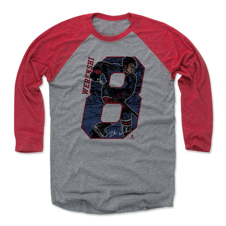 Zach Werenski Men's Baseball T-Shirt | 500 LEVEL