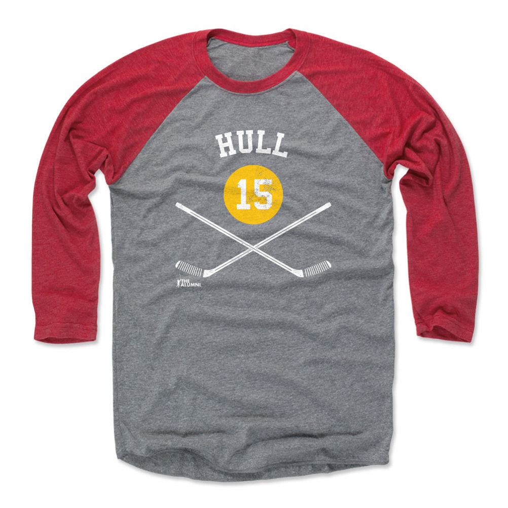 Brett Hull Men&#39;s Baseball T-Shirt | 500 LEVEL