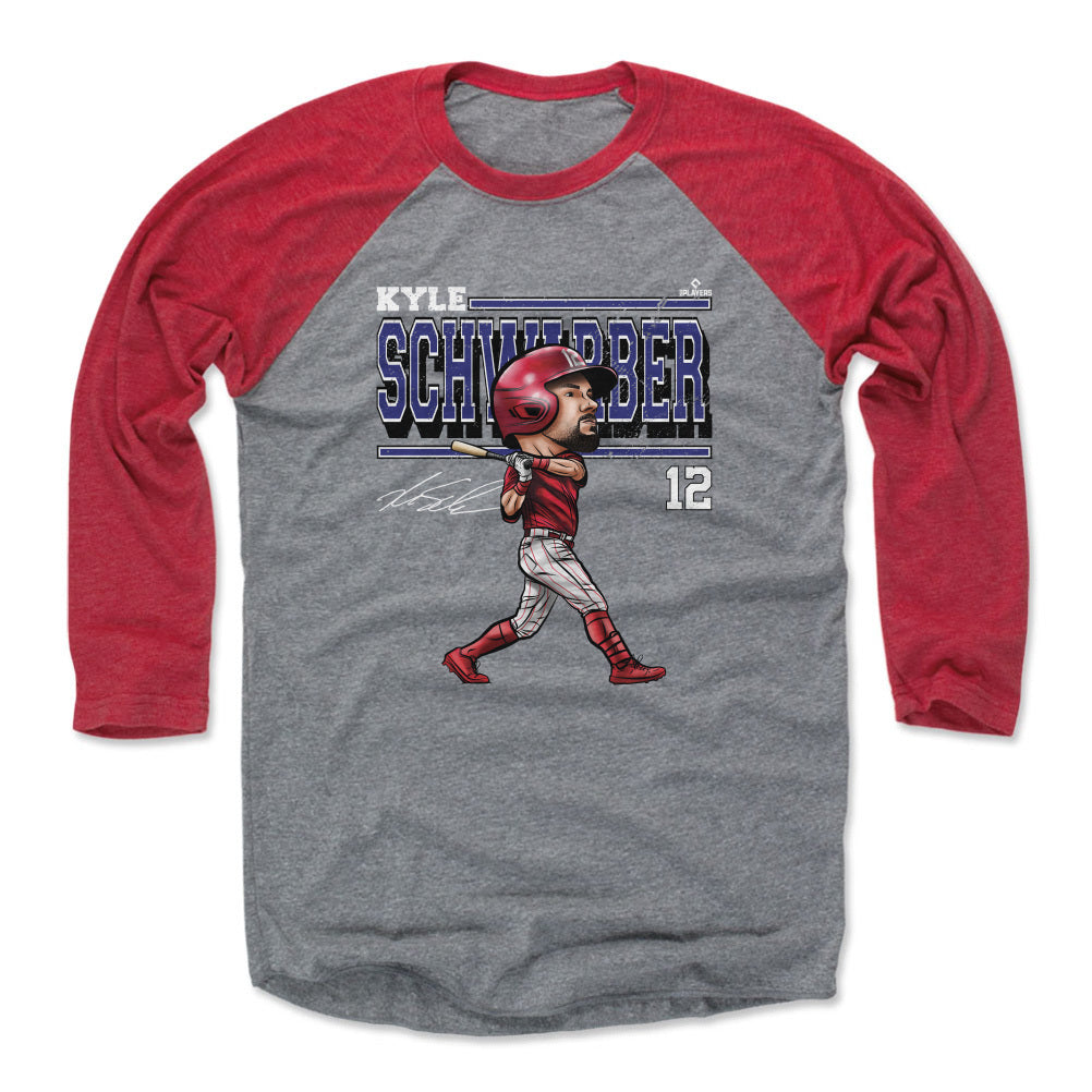 Kyle Schwarber Men's Baseball T-Shirt | 500 LEVEL