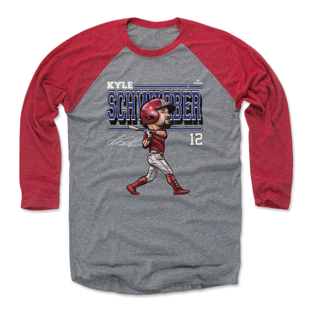 Kyle Schwarber Men's Baseball T-Shirt | 500 LEVEL