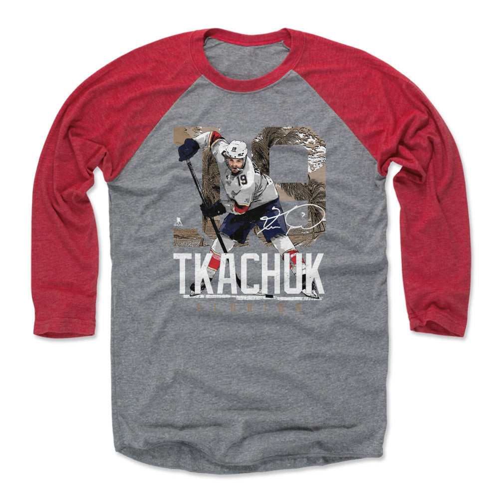 Matthew Tkachuk Men's Baseball T-Shirt | 500 LEVEL